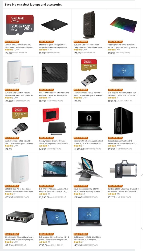 Save big on select laptops and accessories