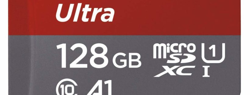 SanDisk 128GB Ultra microSDXC UHS-I Memory Card with Adapter – C10, U1, Full HD, A1, Micro SD Card – SDSQUAR-128G-GN6MA by SanDisk .99 SanDisk 128GB Ultra microSDXC UHS-I Memory Card with Adapter – C10, U1, Full HD, A1, Micro SD Card – SDSQUAR-128G-GN6MA by SanDisk .99