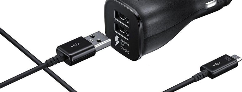 Samsung EP-LN920BBEGUS Fast Charge Dual-Port Car Charger Samsung EP-LN920BBEGUS Fast Charge Dual-Port Car Charger