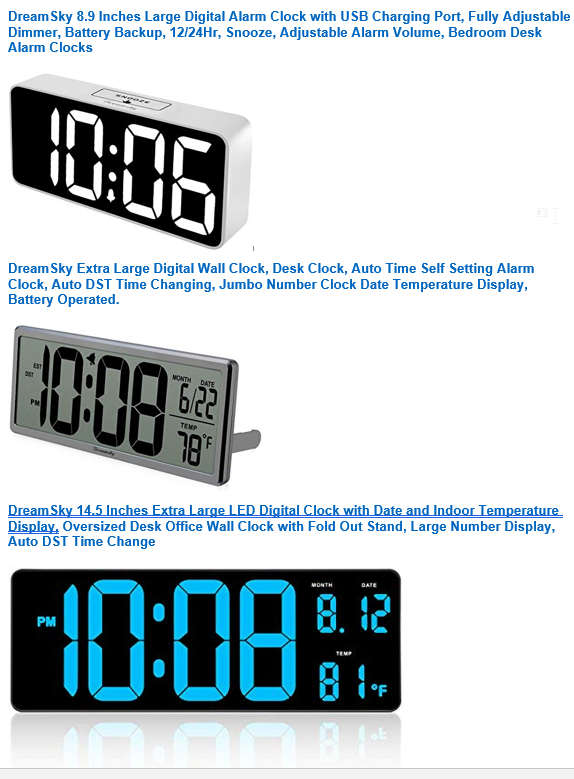 Save on DreamSky Alarm Clock .99 – .99