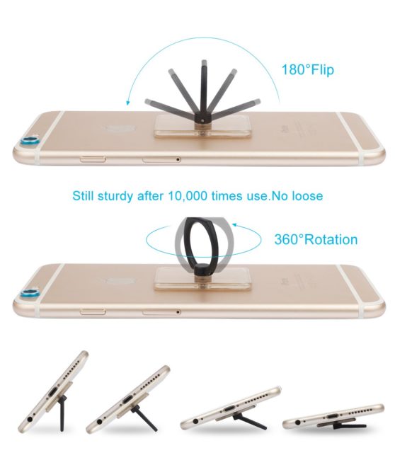Phone Ring Cell Phone Ring Holder 360 Degree Rotation Phone Ring Holder Transparent Finger Ring Stand Kickstand Compatible Most of Smartphones Set of 5 Phone Ring Cell Phone Ring Holder 360 Degree Rotation Phone Ring Holder Transparent Finger Ring Stand Kickstand Compatible Most of Smartphones Set of 5